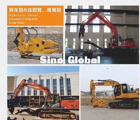 Geser Scrap Excavator Hidrolik Global Sino Untuk Komatsu Sany CAT
