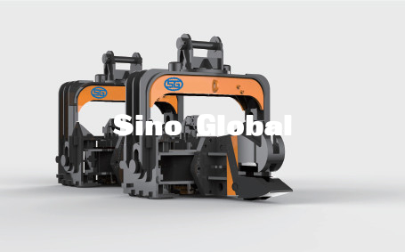 Sino Global Hydraulic Pile Hammer Untuk Excavator Komatsu Sany CAT