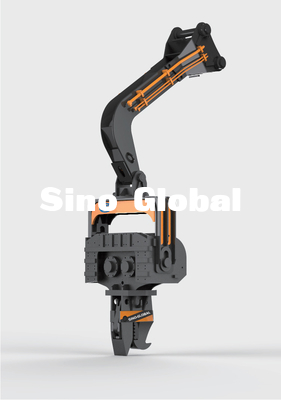 Sino Global Hydraulic Pile Hammer Untuk Excavator Komatsu Sany CAT
